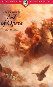 Tapa de A-Z of Opera