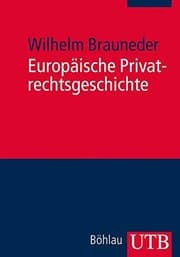 Tapa de Europaische Privatrechtsgeschichte