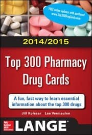 Tapa de 2014-2015 Top 300 Pharmacy Drug Cards