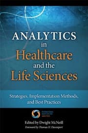 Tapa de Analytics in Healthcare and the Life Sciences
