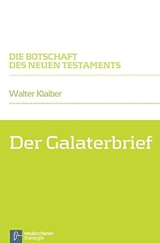 Tapa de Der Galaterbrief
