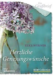 Tapa de Ein Grußbrief - Herzliche Genesungswünsche - 5 Stück