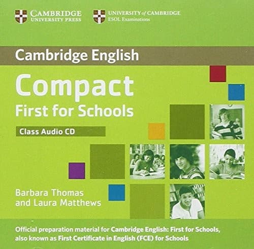 Tapa de Compact First for Schools Class Audio CD