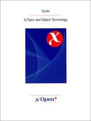 Tapa de X/Open and Object Technology (X/Open Guide)