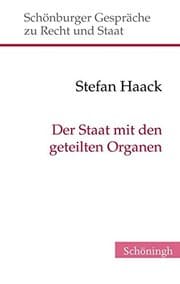 Tapa de Der Staat mit den geteilten Organen