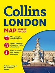 Tapa de Collins London Streetfinder Map