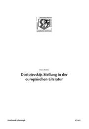 Tapa de Dostojevskijs Stellung in der europäischen Literatur