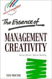 Tapa de The essence of management creativity