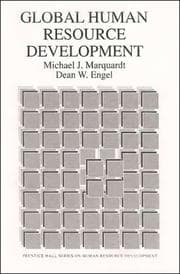 Tapa de Global human resource development