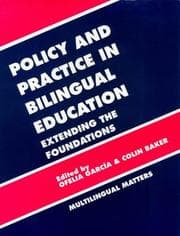 Tapa de Policy and practice in bilingual education