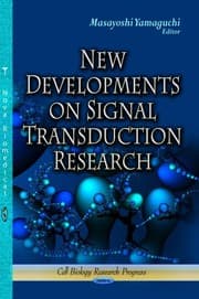 Tapa de New Developments on Signal Transduction Research