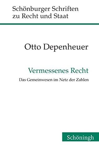 Tapa de Vermessenes Recht