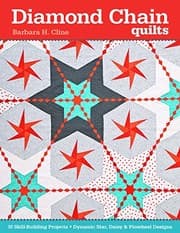 Tapa de Diamond Chain Quilts