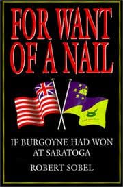 Tapa de For Want of a Nail