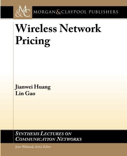 Tapa de Wireless Network Pricing