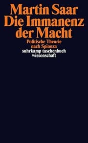 Tapa de Die Immanenz Der Macht