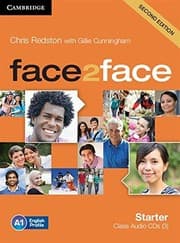 Tapa de face2face Starter Class Audio CDs
