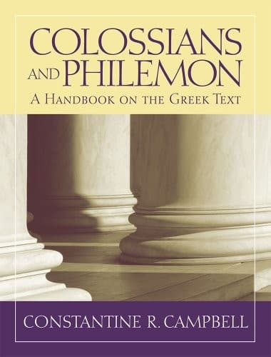 Tapa de Colossians and Philemon