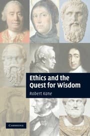 Tapa de Ethics and the Quest for Wisdom