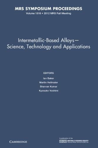 Tapa de Intermetallic-Based Alloys_Science, Technology and Applications