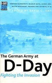 Tapa de The German Army at D-Day