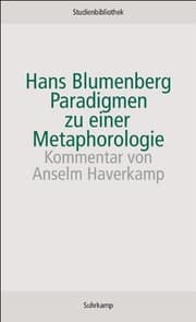 Tapa de Paradigmen zu einer Metaphorologie