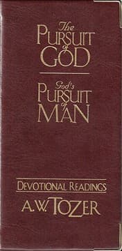 Tapa de The Pursuit of God / God's Pursuit of Man Devotional