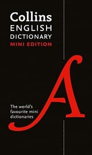 Tapa de Collins Mini English Dictionary