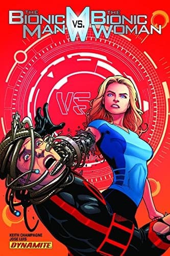 Tapa de The Bionic Man Vs The Bionic Woman