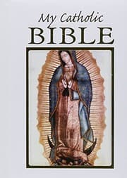 Tapa de My Catholic Bible - Our Lady of Guadalupe