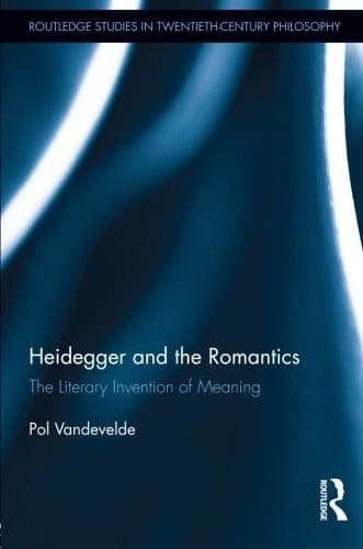 Tapa de Heidegger and the romantics