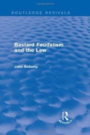 Tapa de Bastard Feudalism and the Law
