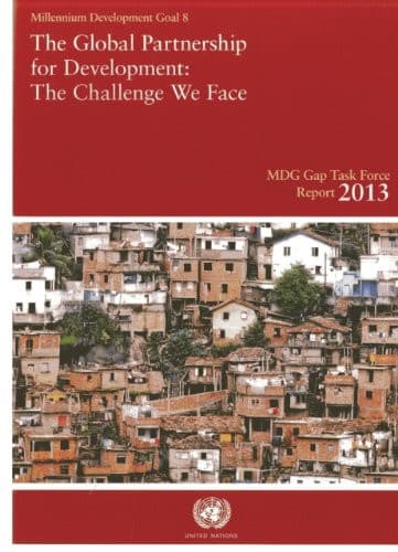 Tapa de Millennium Development Goals Gap Task Force Report 2013