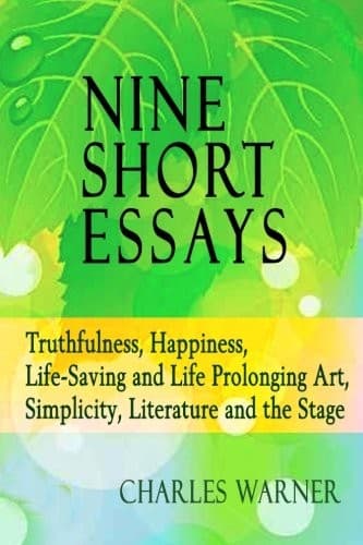 Tapa de Nine Short Essays