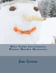 Tapa de Miss Tayke Investigates Winter Murder Mysteries