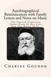 Tapa de Autobiographical Reminiscences with Family Letters and Notes on Music
