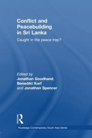 Tapa de Conflict and Peacebuilding in Sri Lanka