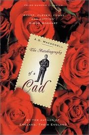 Tapa de Autobiography of a cad