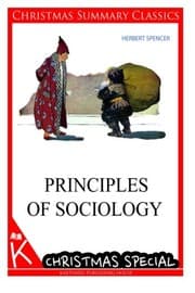 Tapa de Principles of Sociology [Christmas Summary Classics]