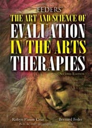 Tapa de Feders' The Art and Science of Evaluation in the Arts Therapies