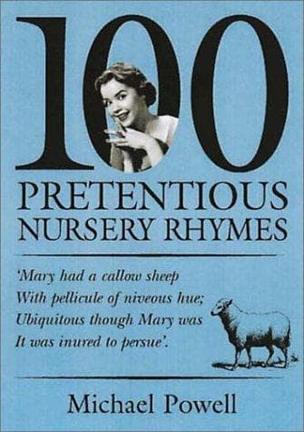 Tapa de 100 Pretentious Nursery Rhymes