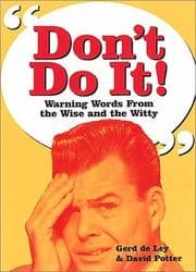 Tapa de Dont Do It!