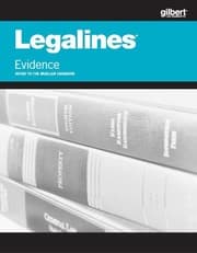 Tapa de Legalines on Evidence, Keyed to Mueller
