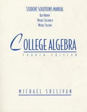 Tapa de College Algebra