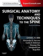 Tapa de Surgical Anatomy and Techniques to the Spine