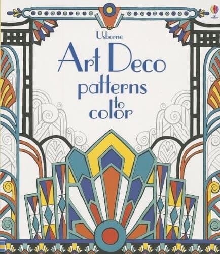 Tapa de Art Deco Patterns to Color