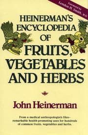 Tapa de Heinerman's encyclopedia of fruits, vegetables, and herbs