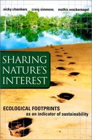 Tapa de Sharing nature's interest