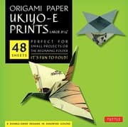 Tapa de Origami Paper - Floating World Prints - 8 1/4" - 48 Sheets : Tuttle Origami Paper : High-Quality Large Origami Sheets Printed with 8 Different Designs