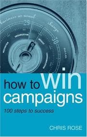 Tapa de How to Win Campaigns